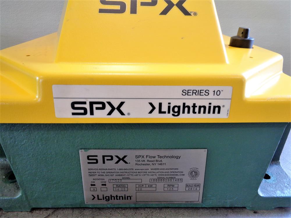 SPX Lightnin Series 10 Agitator Mixer #17Q20
